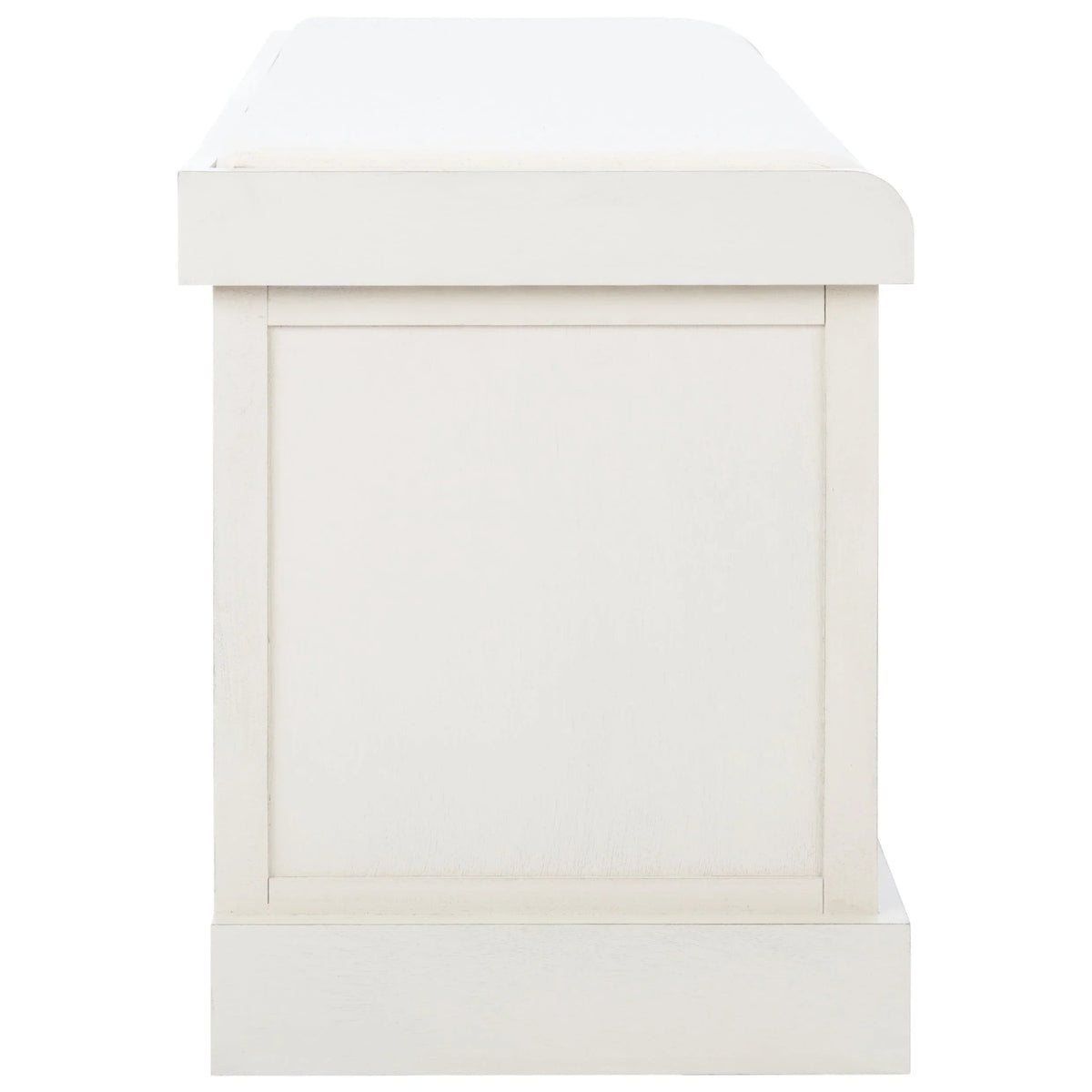 Banc de rangement SAFAVIEH Fiorello avec coussin et 3 tiroirs - 47,3 L x 15 P x 19 H - 47 L x 15 P x 19 H