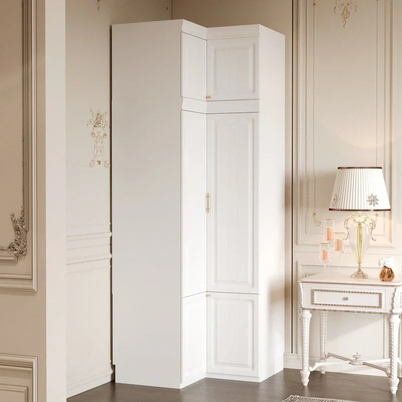 93,9H/74,2H Armoires Penderie Placard Meuble Tiroirs de rangement suspendus