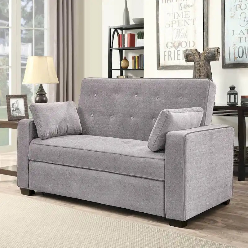Serta Morrison Queen Convertible Loveseat
